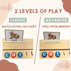 Gift-ready Tribetots Montessori toy ideal for birthdays.