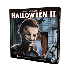 Trick Or Treat Studios Halloween 2 strategy board game map showing the layout for tense play