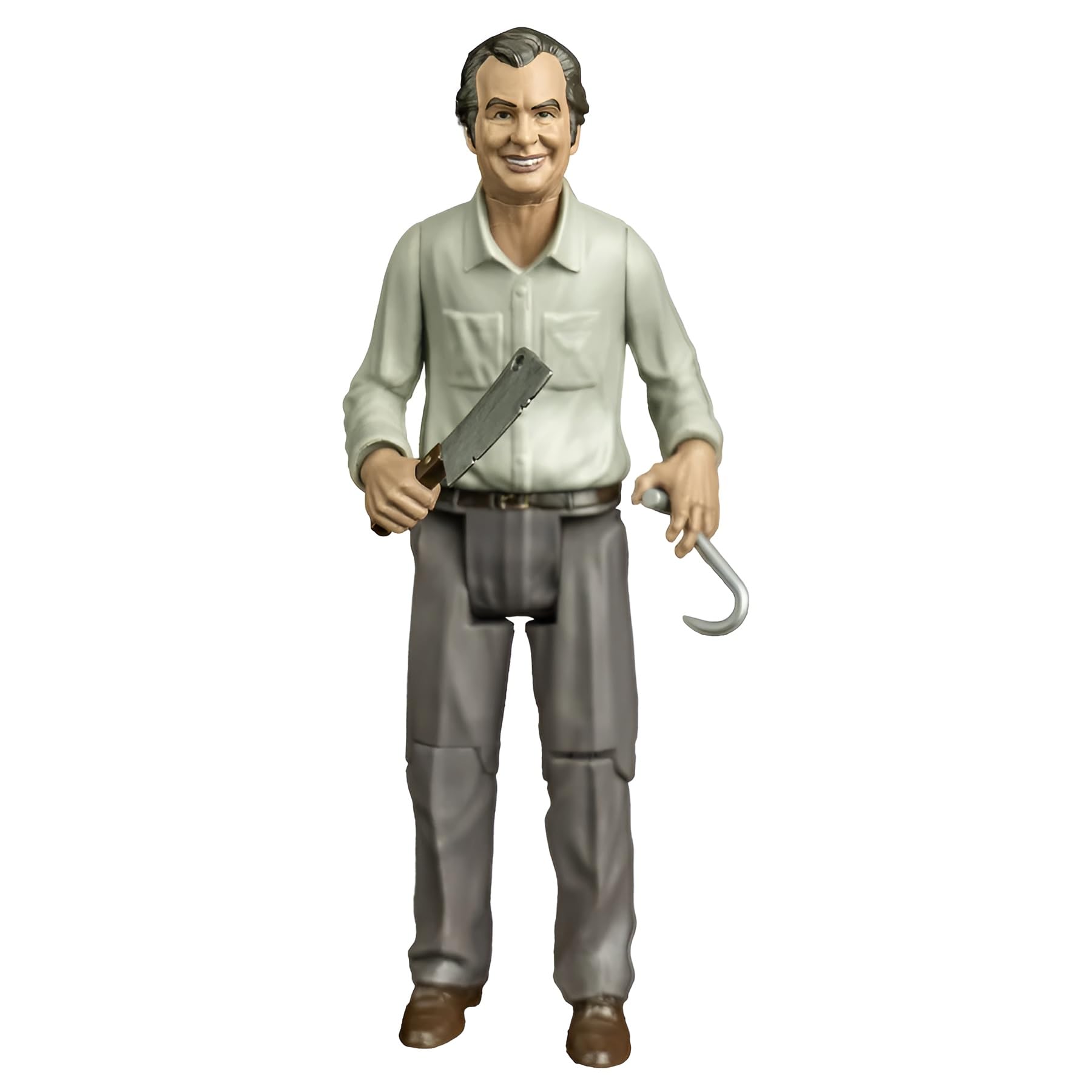 Trick Or Treat Studios The Cook figure with meat hook accessory for collectors.