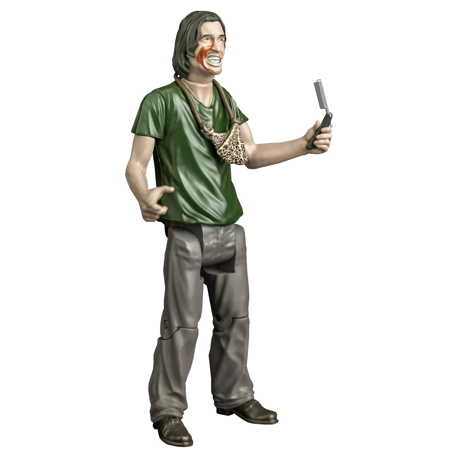 Trick Or Treat Studios The Hitchhiker figure packaging and accessory details.