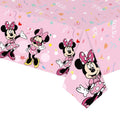 Trifoot triple mouse tablecloth set: pink design protects surfaces during family meals.