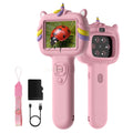 Trigowalt kids microscope camera front view showing compact handheld design for learning on the go