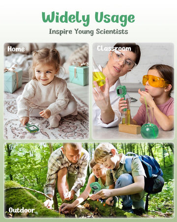 Trigowalt rechargeable battery powers longer science playtime away from outlets.