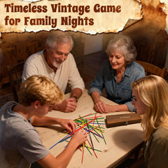 TriMagic Pick Up Sticks smooth colorful wood keeps moves visible during fast rounds.