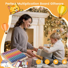 TRIOSEA colorful painted pieces attract attention and reduce math resistance.