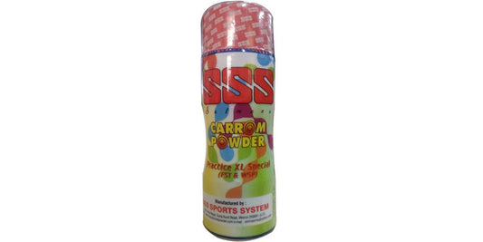 Triple S Carrom Powder bottle enables smooth sliding on carrom boards