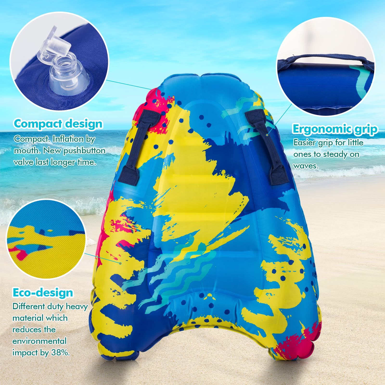 Trivamo soft material board ideal for beginners and kids.