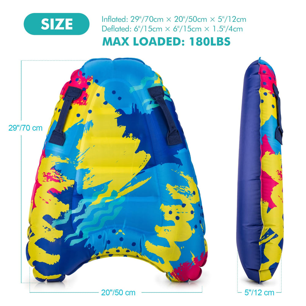Trivamo handles provide secure grip during water adventures.
