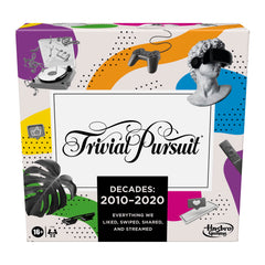 Trivial Pursuit Decades 2010-2020 cards for quick group trivia sessions