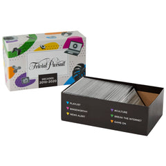 Trivial Pursuit Decades game setup for 2 to 6 players at gatherings