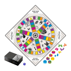 Trivial Pursuit Decades question deck with 1800 prompts for lively discussions