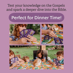 Trivioso family dinner table with cards sparking conversation and learning.