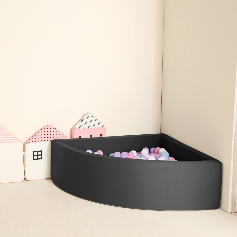 Babies explore safely in a cushioned space