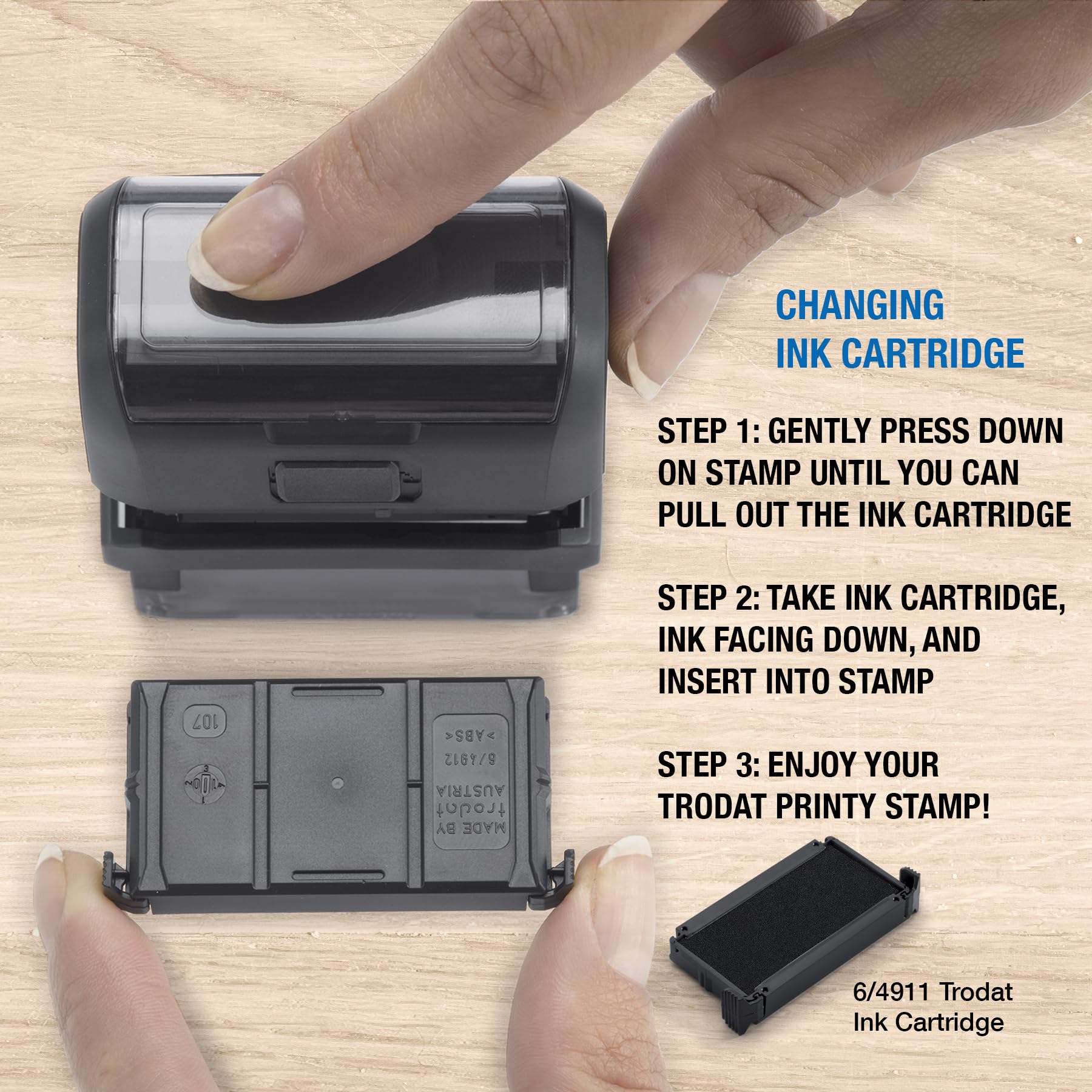 Includes 30 durable stickers that withstand washing.