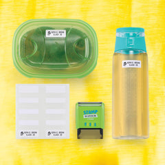 Stamping on fabrics, paper, and cardboard for versatile labeling.