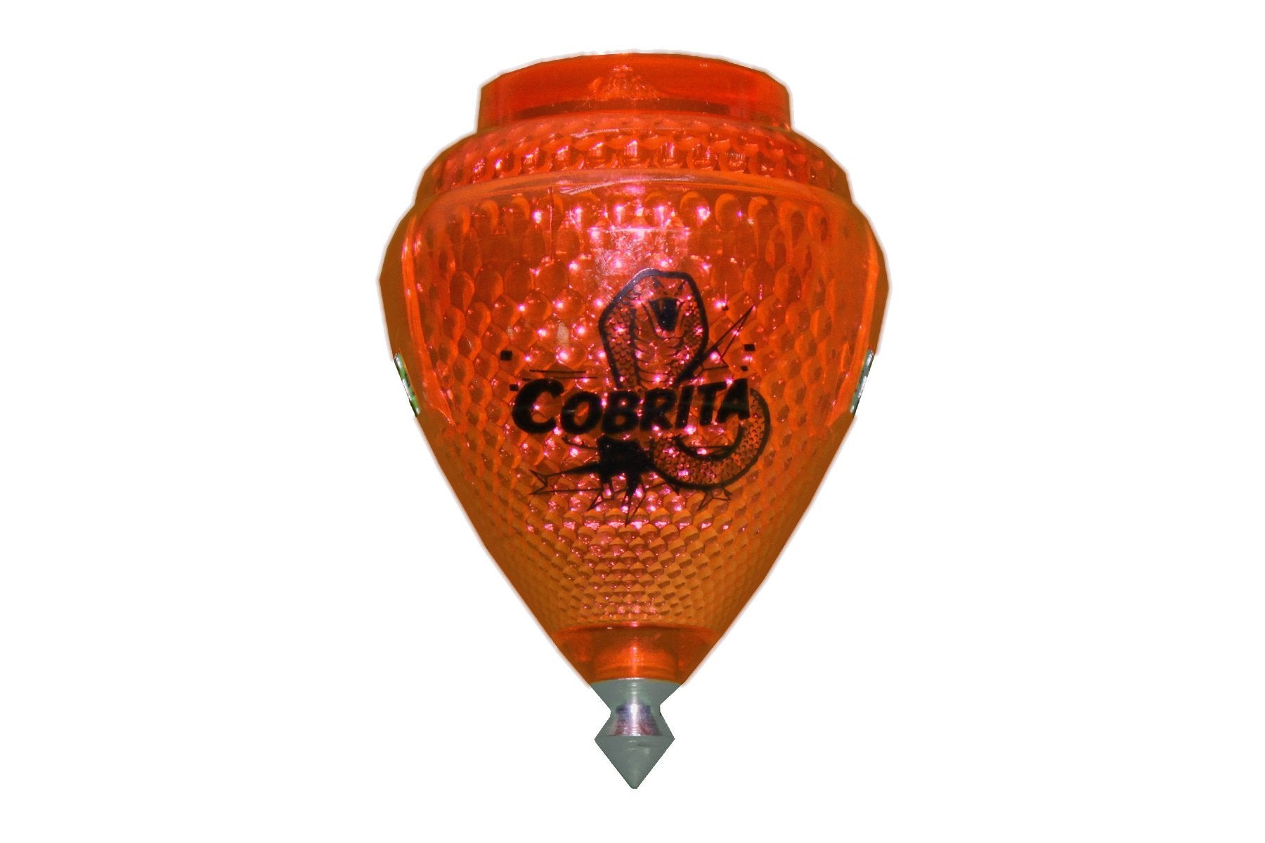 Belt clip included for carrying COBRITA tops on the go.