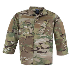 Trooper Multicam jacket front view with authentic uniform styling.