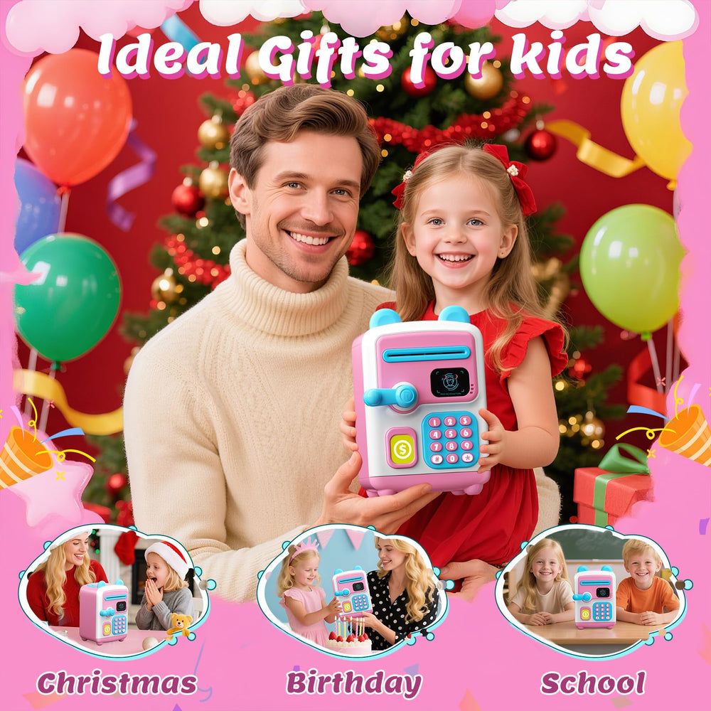 TROTK upgraded piggy bank gift-for-kids offers a thoughtful money lesson.