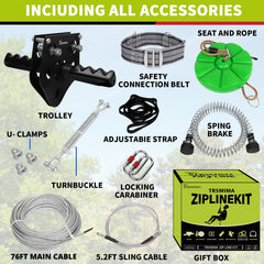 TRSMIMA steel spring brake enables controlled, safe stops.