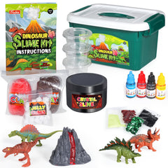 Trubic Dinosaur Slime Kit storage box for easy cleanup and organized play