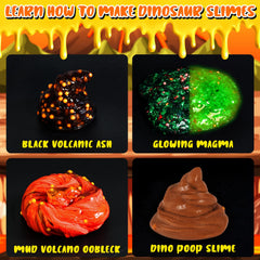Trubic Dinosaur Slime Kit volcano model for interactive, science-inspired play