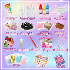 Trubic Slime Boba Tea Kit glitter sprinkles for extra shine.
