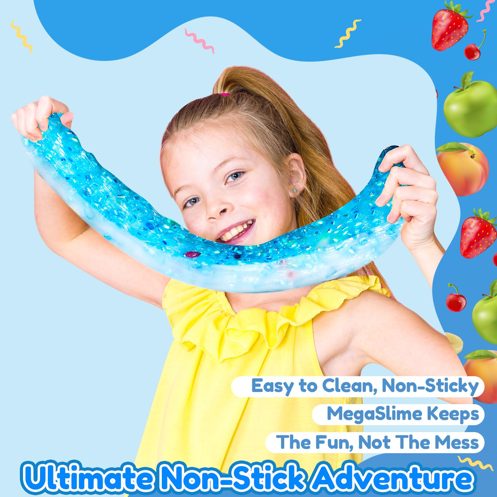 Trubic Slime care tips and lid storage to keep freshness.