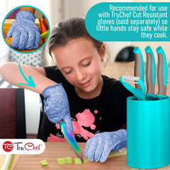 TruChef rounded tips for safer first cuts and confident practice
