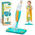 TrueYee Kids Spray Mop with Real Sprayer for independent cleaning at home.