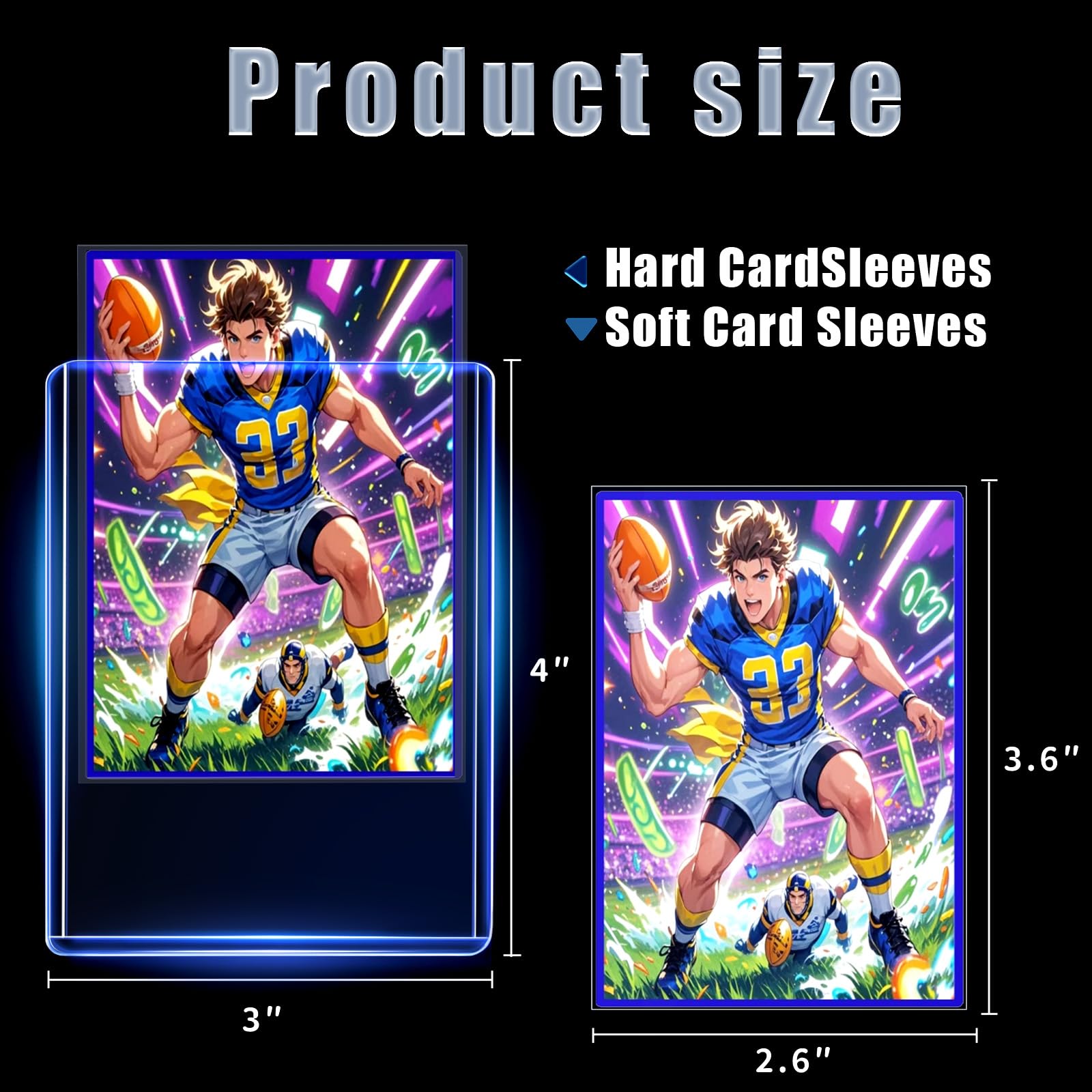 TRUGQ clear PVC material offers crystal card visibility