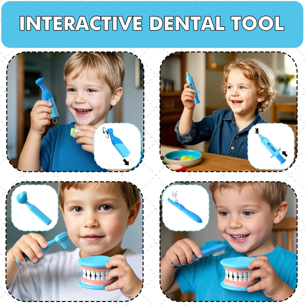 Trulloyoo dental retainer piece adds realistic detail for pretend checkups