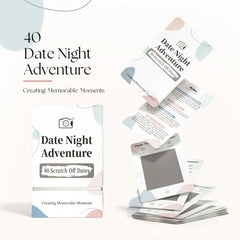 Tryuunion date night card backs—tuck 2x3 photos for lasting memories.