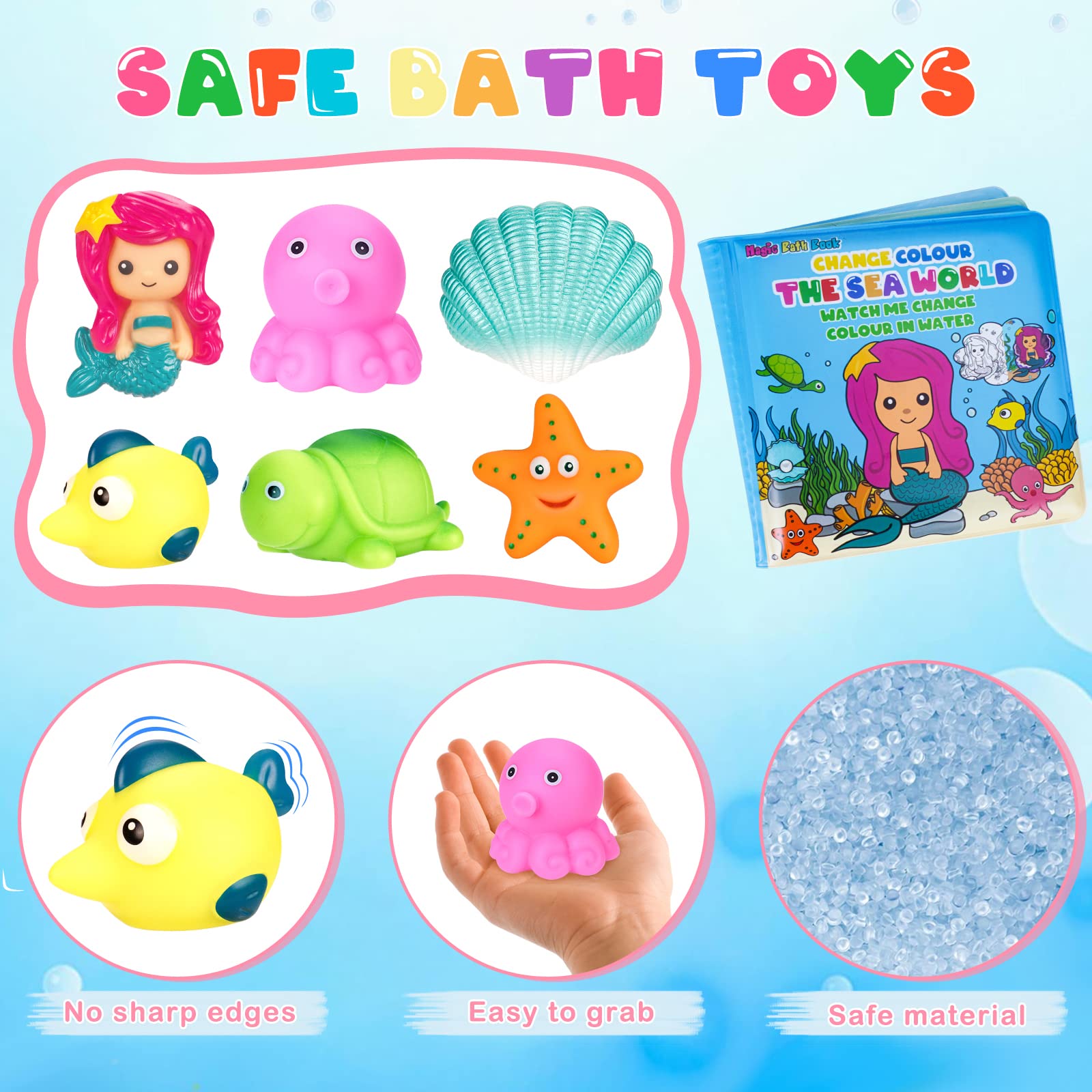 TSDATOWR BPA-free safety materials ensure kid-friendly play.
