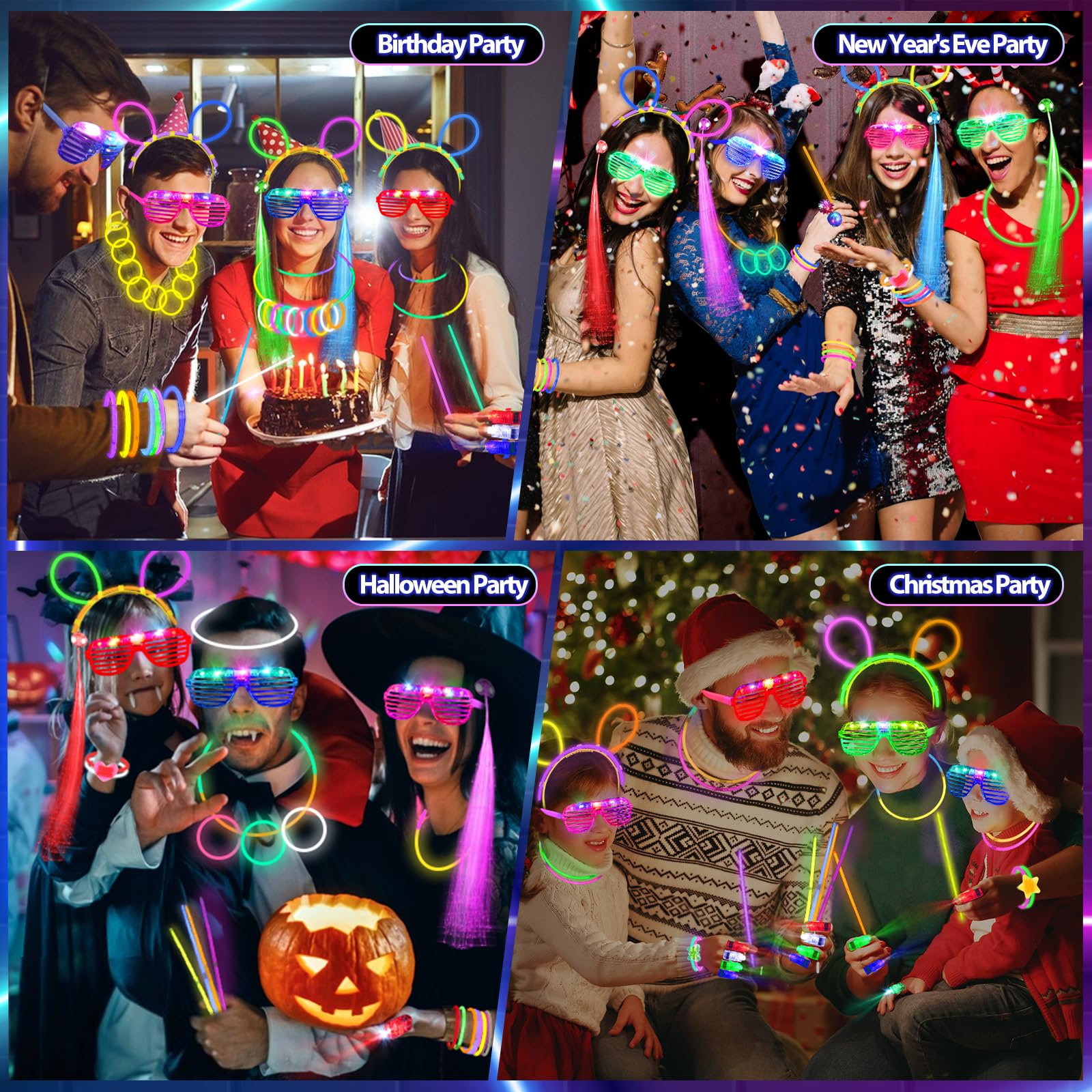 TSDATOWR glow glasses molds for custom DIY decor