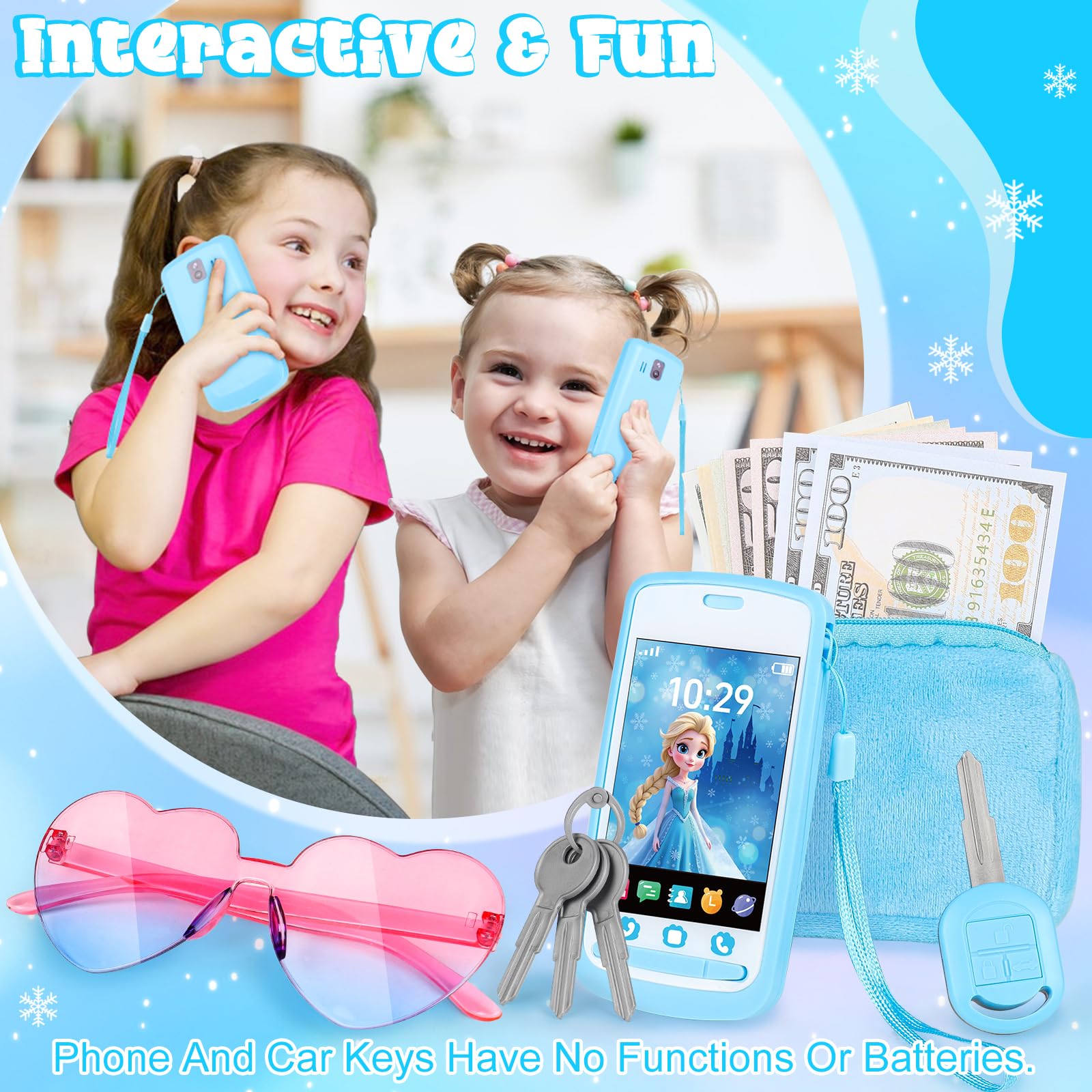 TSDATOWR Fake Keys set for curious little explorers during dress up