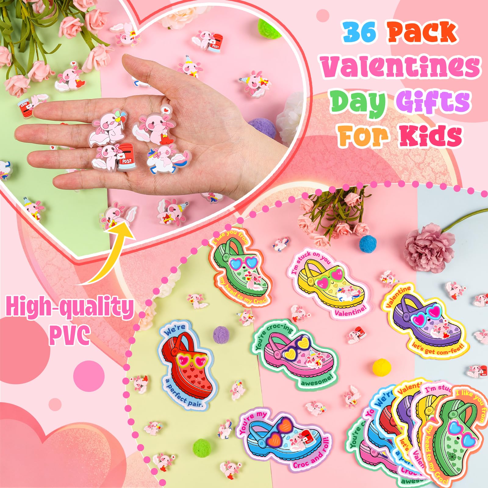 TSDATOWR party favors for classroom celebrations with charms