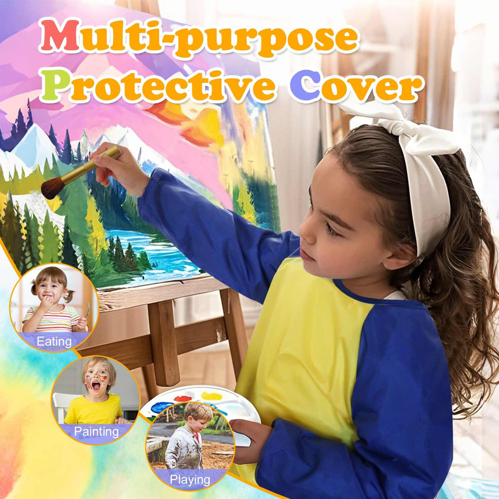 Machine-washable and wipe-clean fabric simplifies cleanup after crafts.