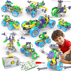 Tsomtto 10-in-1 Bulldozer model—hands-on play builds early engineering skills