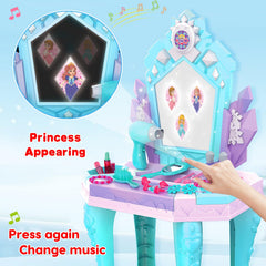 Tsomtto Frozen accessory pack includes rings and hair tools for creative dress-up sessions.