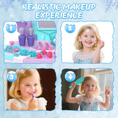 Tsomtto Frozen makeup station invites storytelling and role-play during playtime.