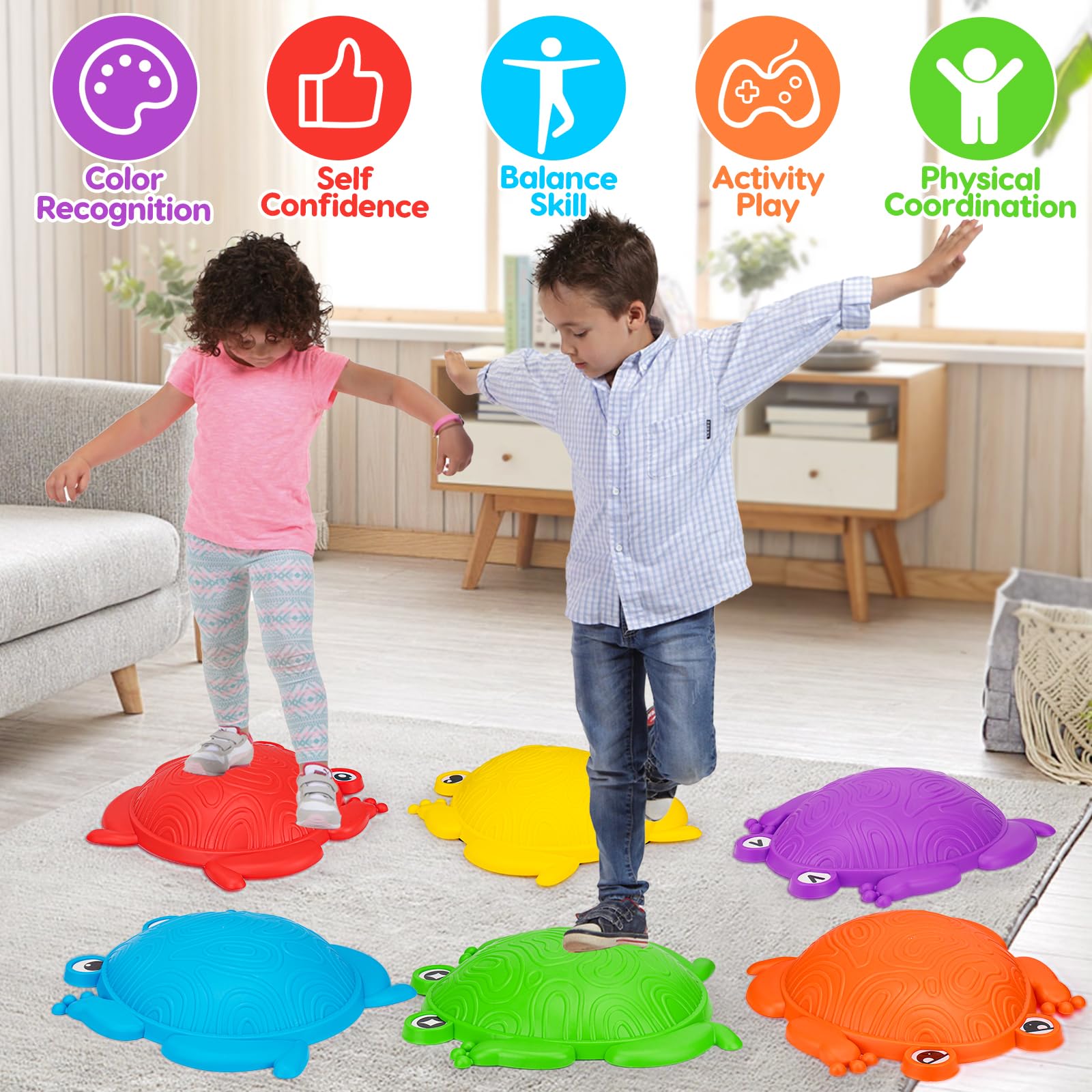 Tsomtto indoor outdoor balance toy supporting motor movement