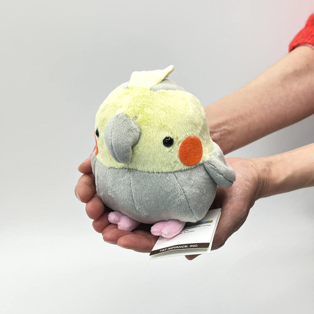TSTADVANCE cockatiel-grey plush decor piece for living spaces and shelves.