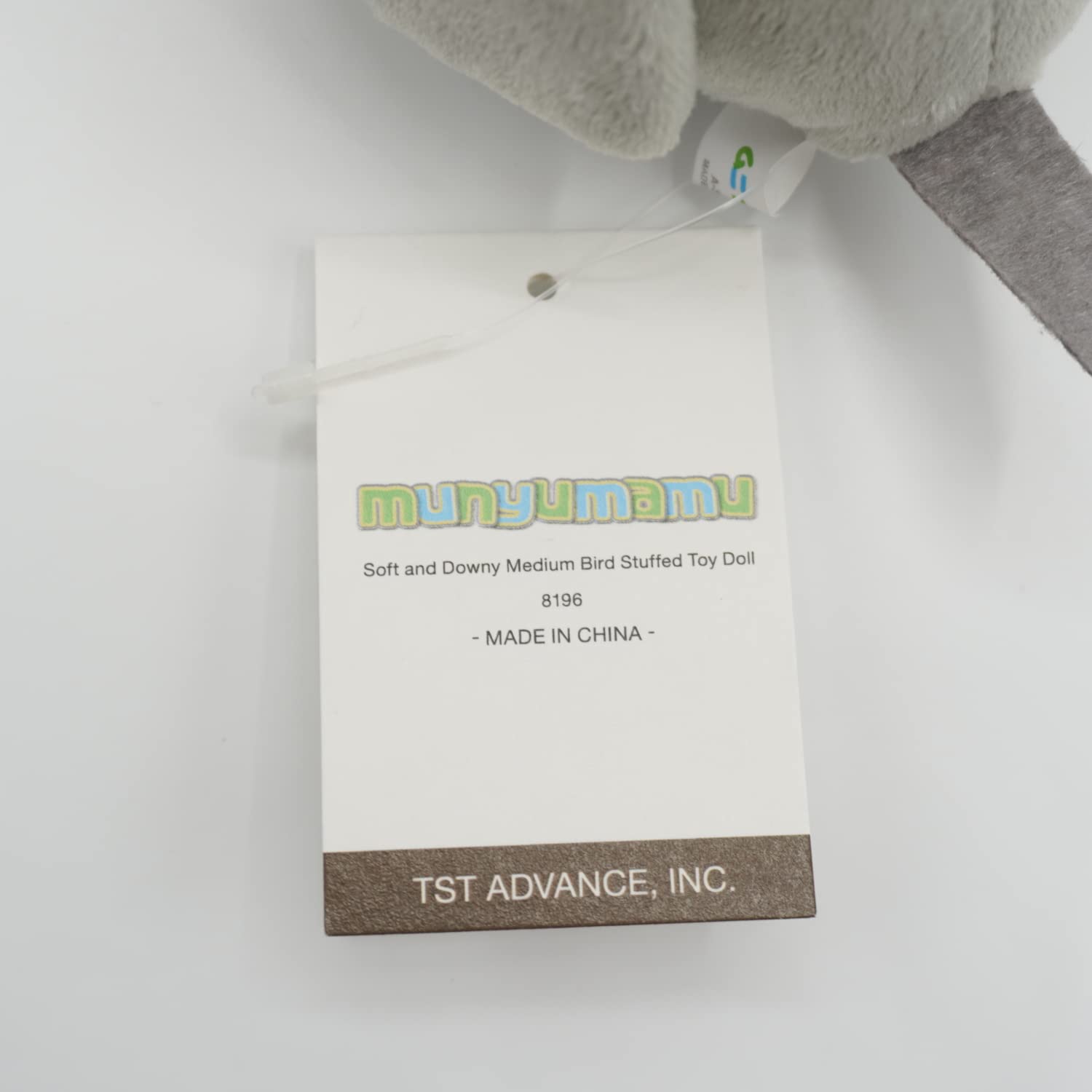 TSTADVANCE soft medium cockatiel plush, ideal bedtime companion for kids and adults.