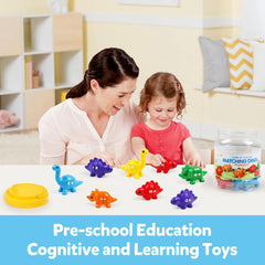 TSYAN dinosaur learning toy for interactive alphabet practice.