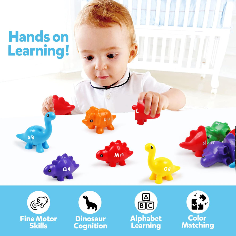 TSYAN letter matching color puzzles encourage color recognition.
