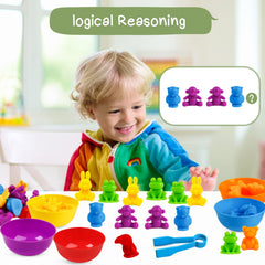 TSYAN Montessori-inspired learning encourages shape, color, and pattern exploration