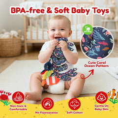 TSYAN baby toy features BPA-free fabrics for safe, washable fun.