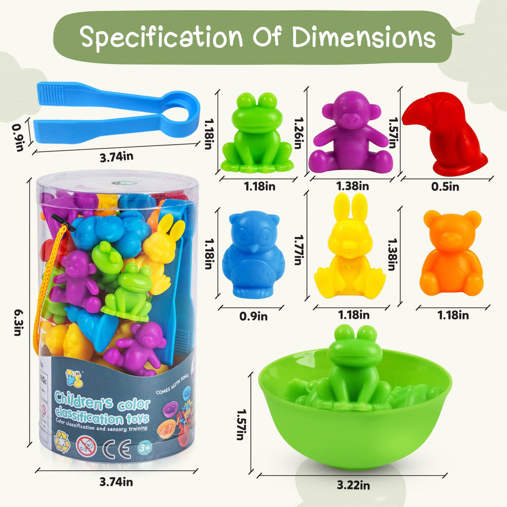 TSYAN tweezers for sorting promote fine motor skills and hand-eye coordination