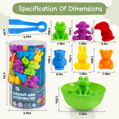TSYAN tweezers for sorting promote fine motor skills and hand-eye coordination