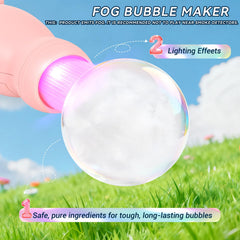TTKADIY colorful bubble mist display captivates with dreamlike colors.